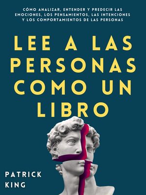 cover image of Lee a las personas como un libro